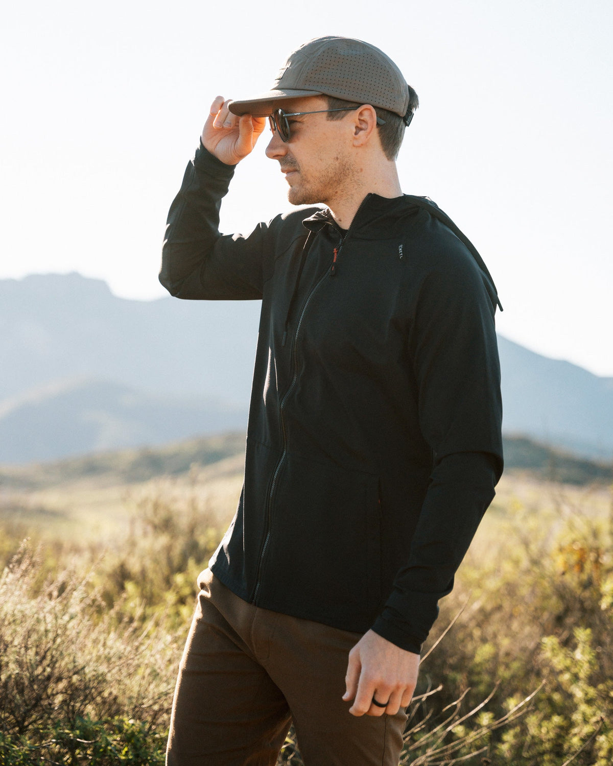 MilesBound Travel Zip Up Hoodie