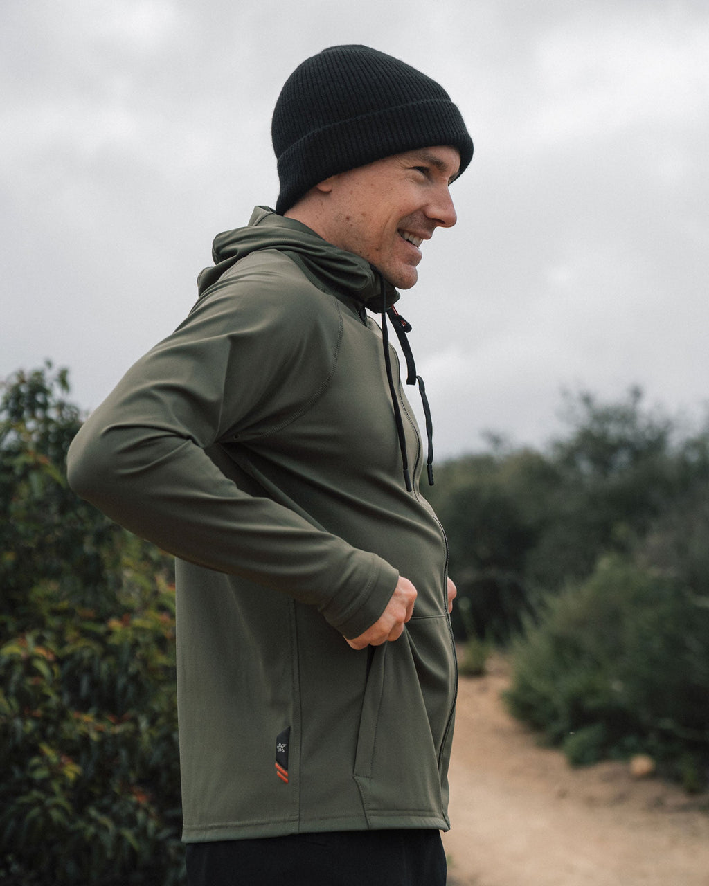 MilesBound Travel Zip Up Hoodie