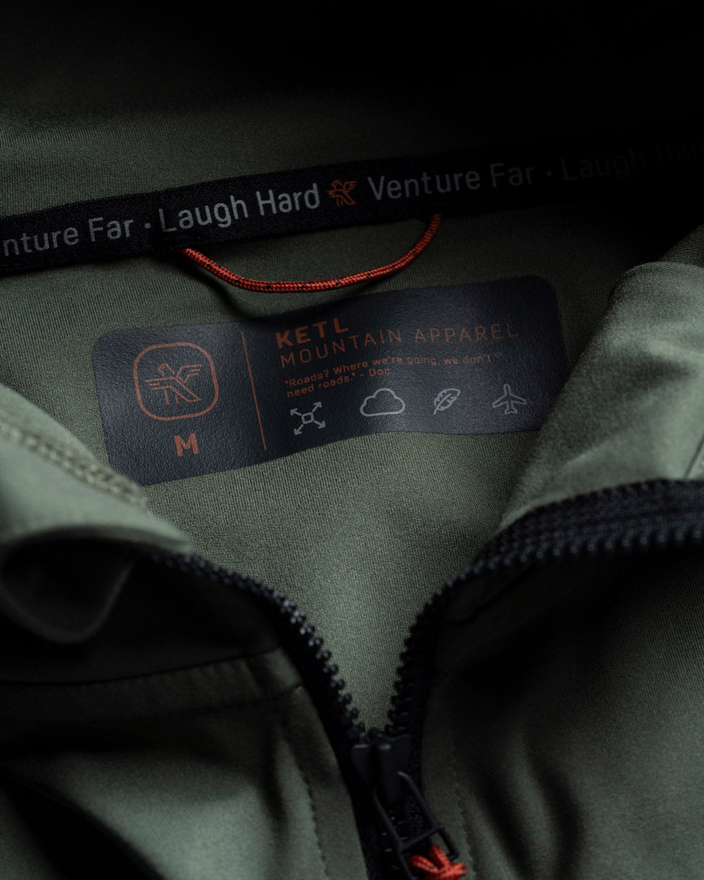 MilesBound Travel Zip Up Hoodie
