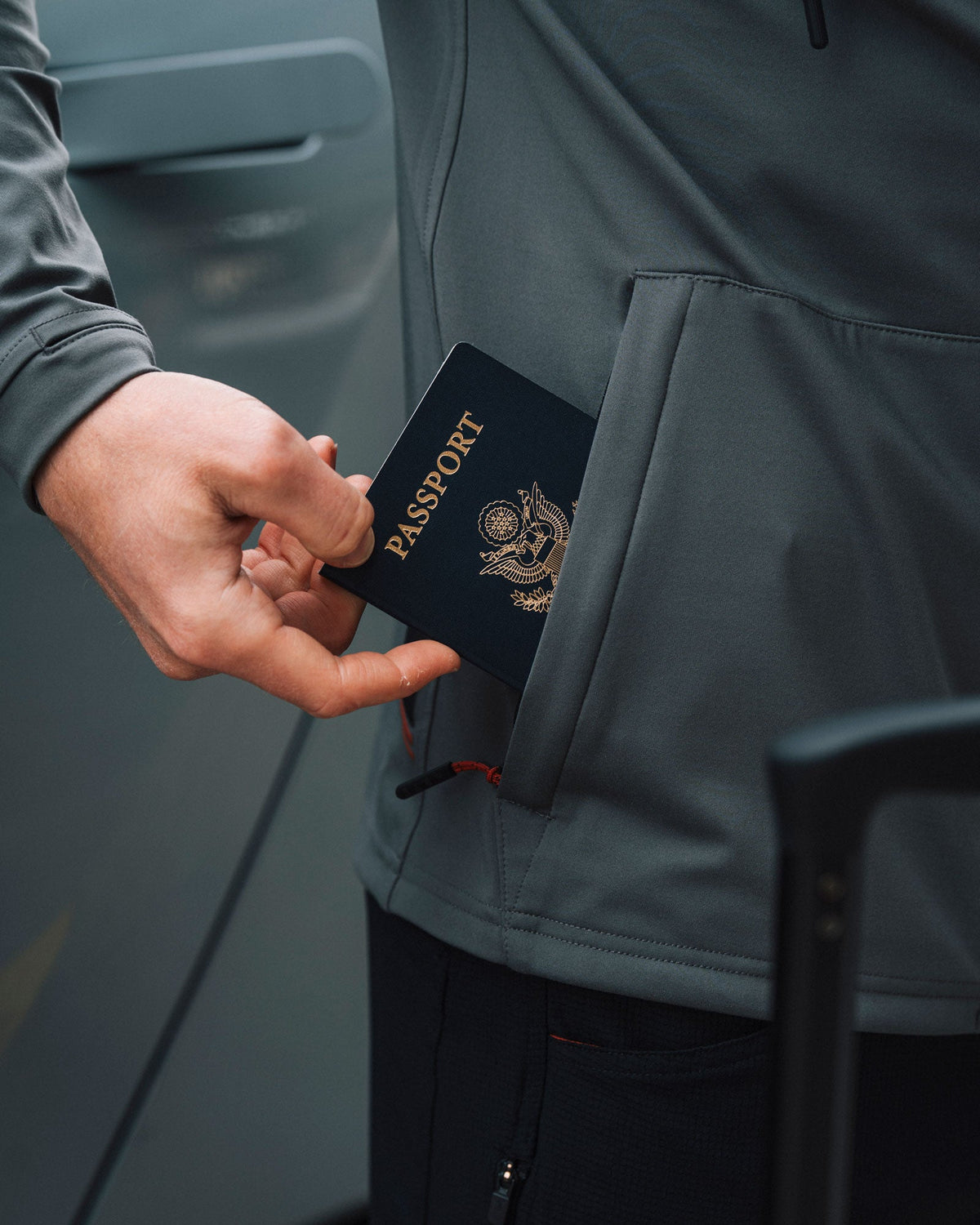 MilesBound Travel Zip Up Hoodie