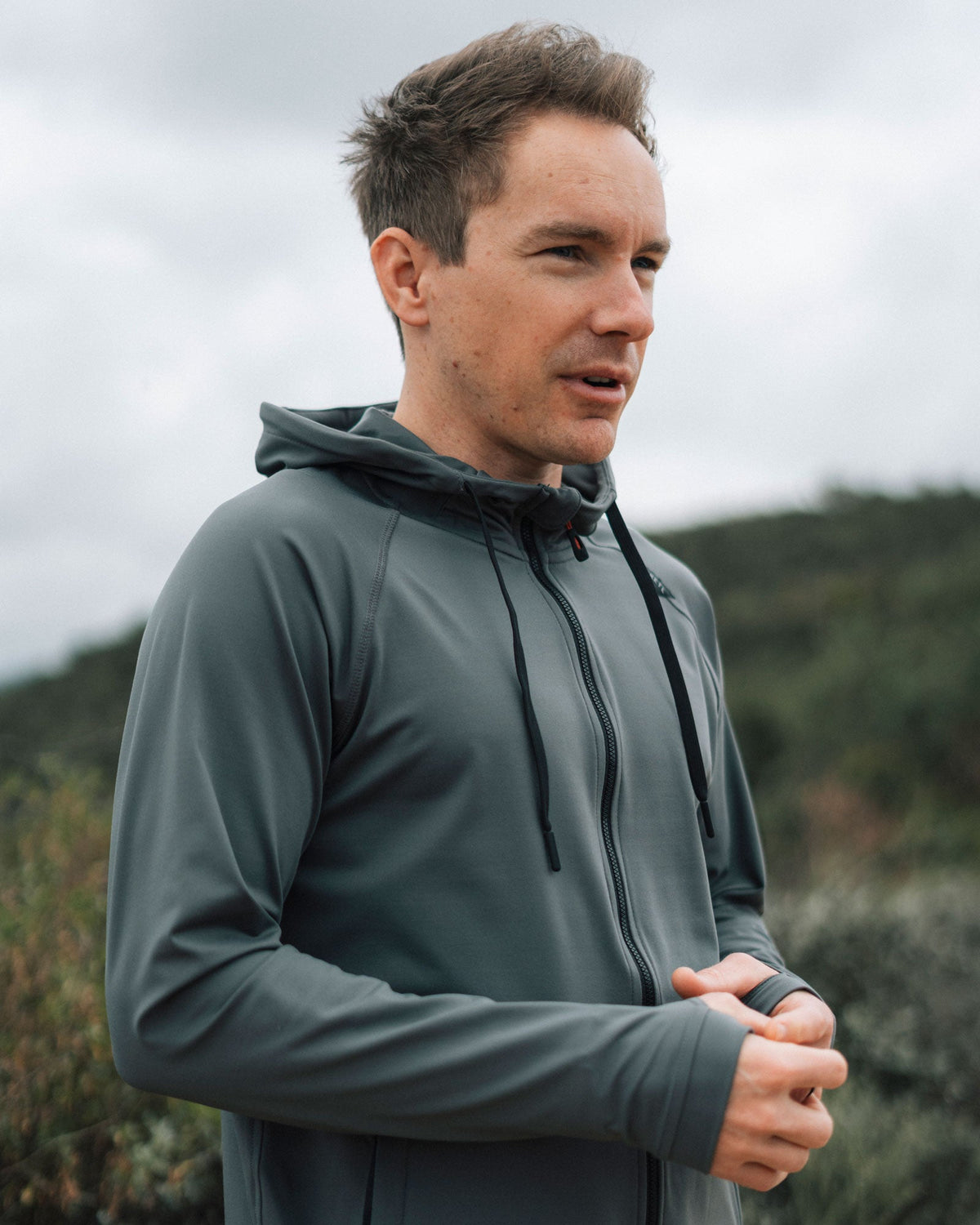 MilesBound Travel Zip Up Hoodie