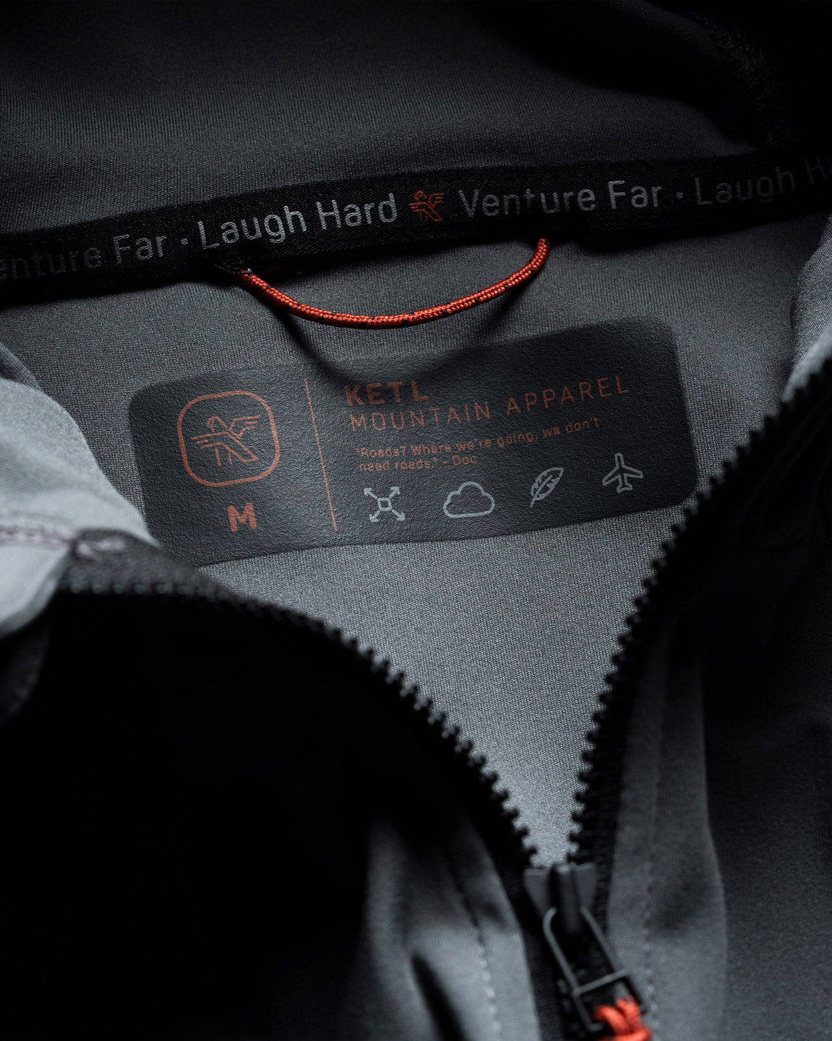MilesBound Travel Zip Up Hoodie