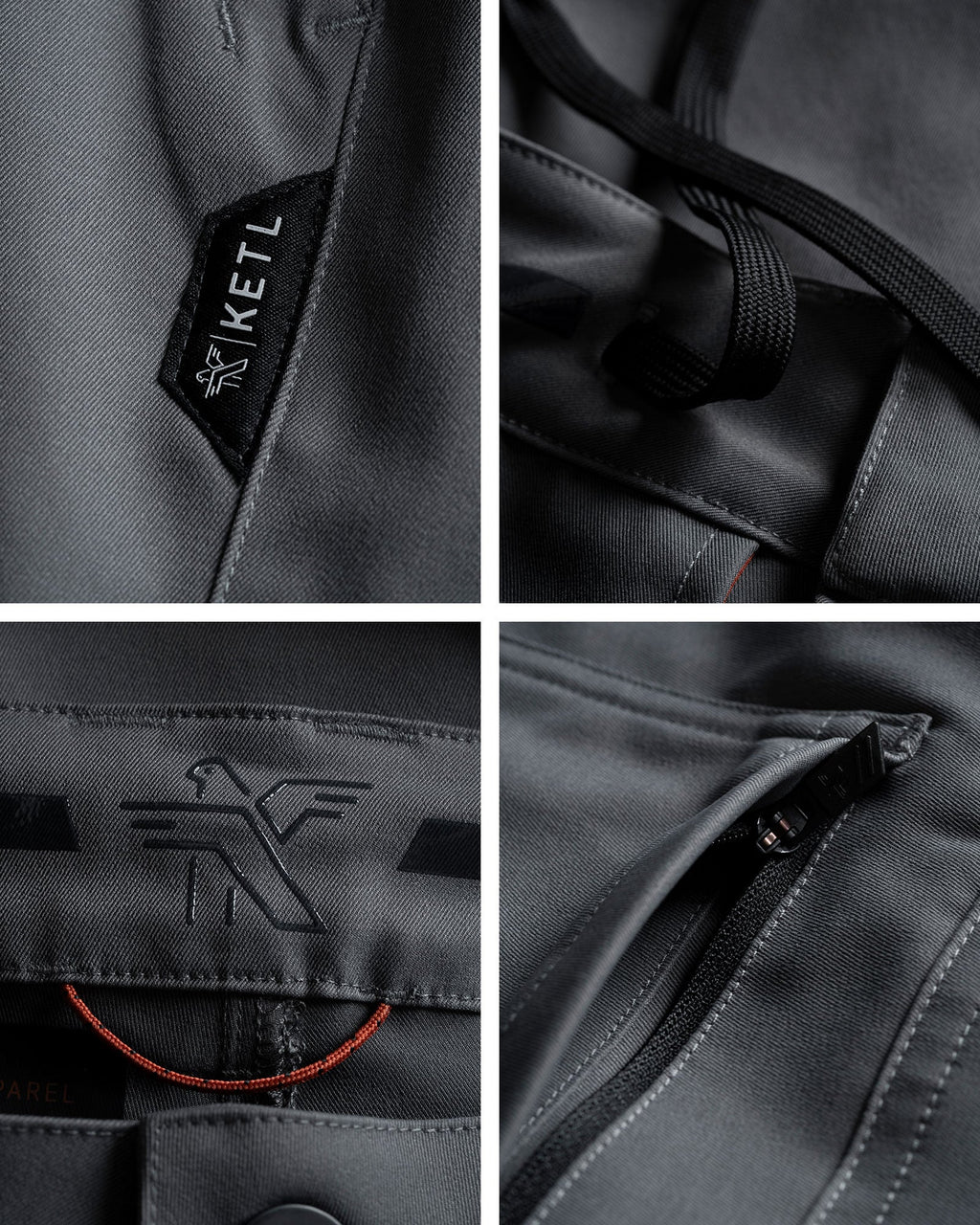 Tomfoolery Chino Travel Shorts 7"