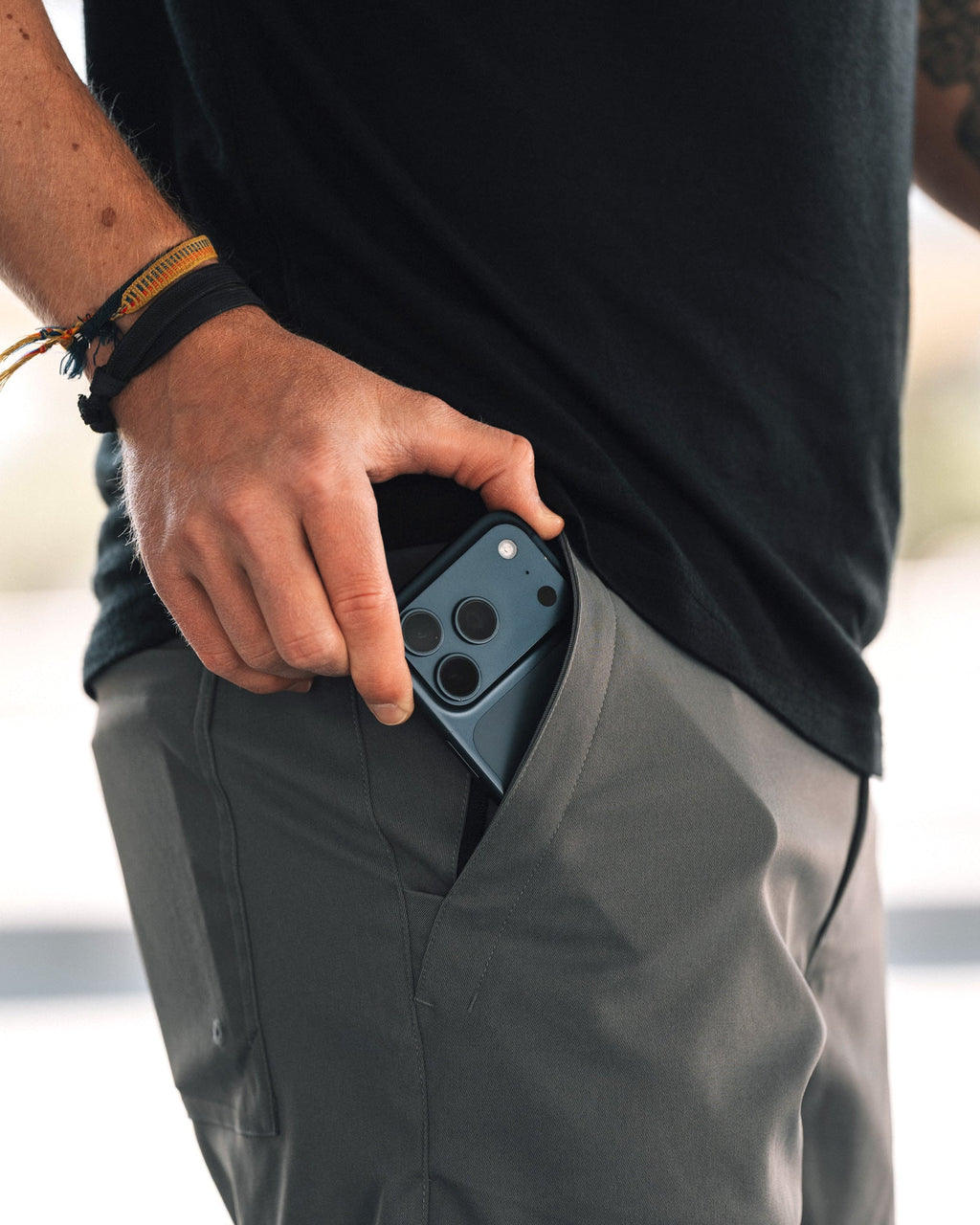 Tomfoolery Chino Travel Shorts 7"