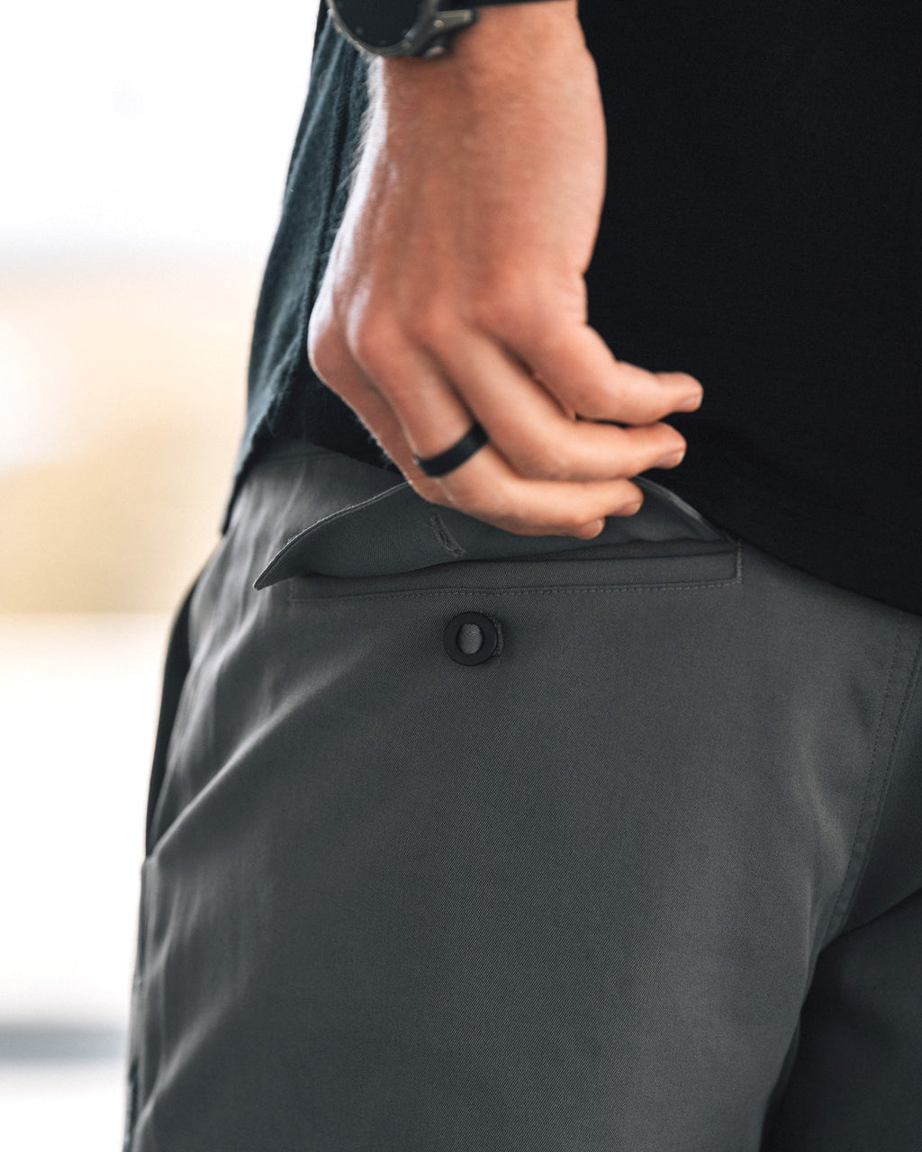 Tomfoolery Chino Travel Shorts 7"