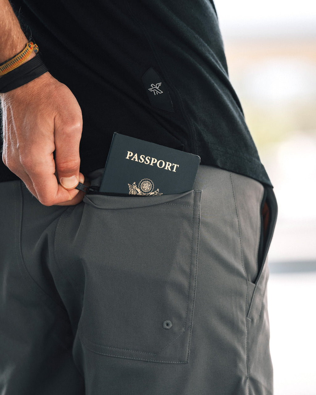 Tomfoolery Chino Travel Shorts 7"