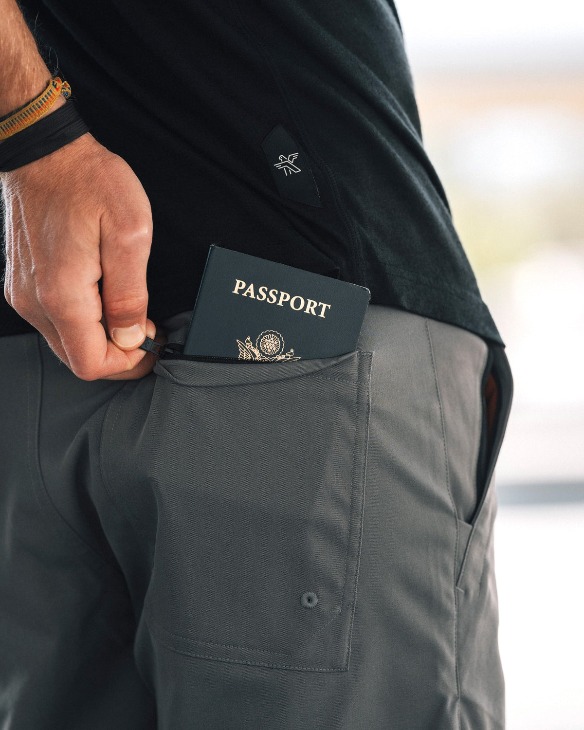 Tomfoolery Chino Travel Shorts 7"