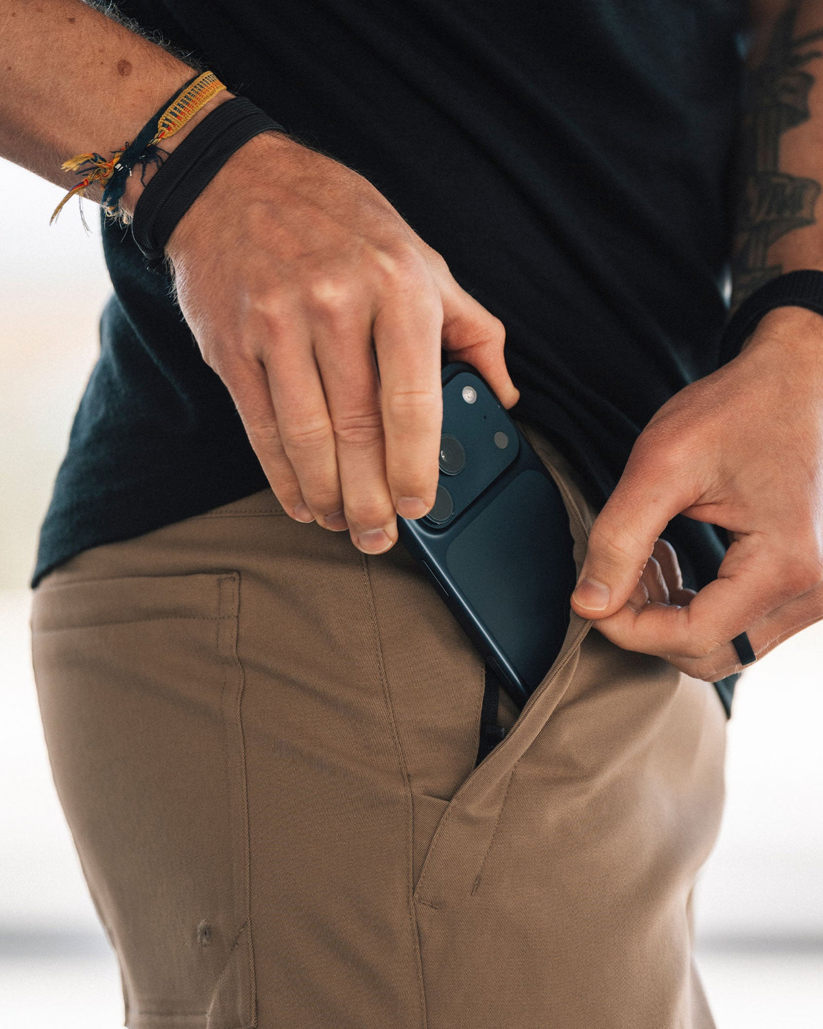 Tomfoolery Chino Travel Shorts 7"