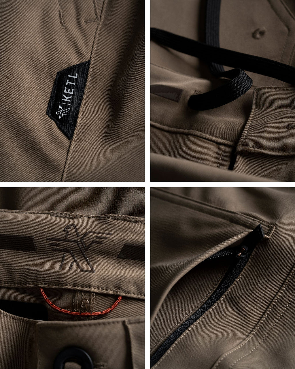 Tomfoolery Chino Travel Shorts 7"