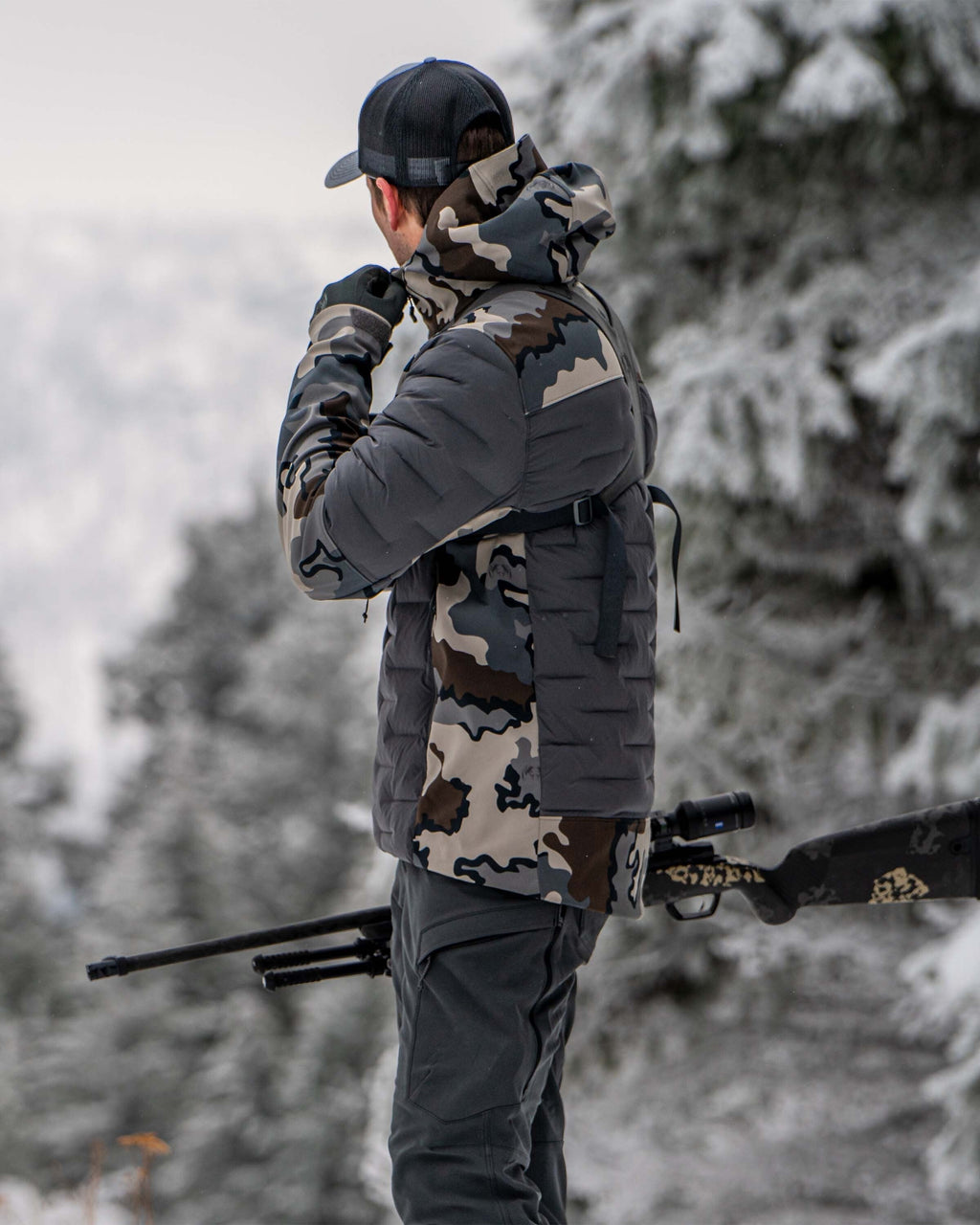 Axis Thermal Hybrid Hooded Jacket | Vias