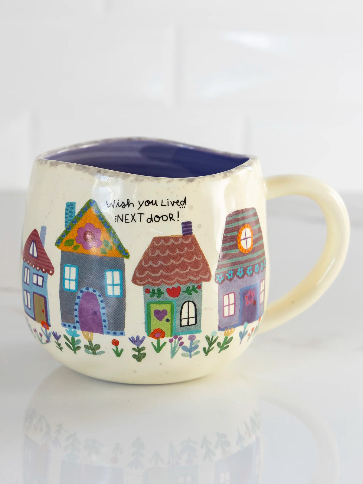Artisan Coffee Mug - Wish You Lived Next Door