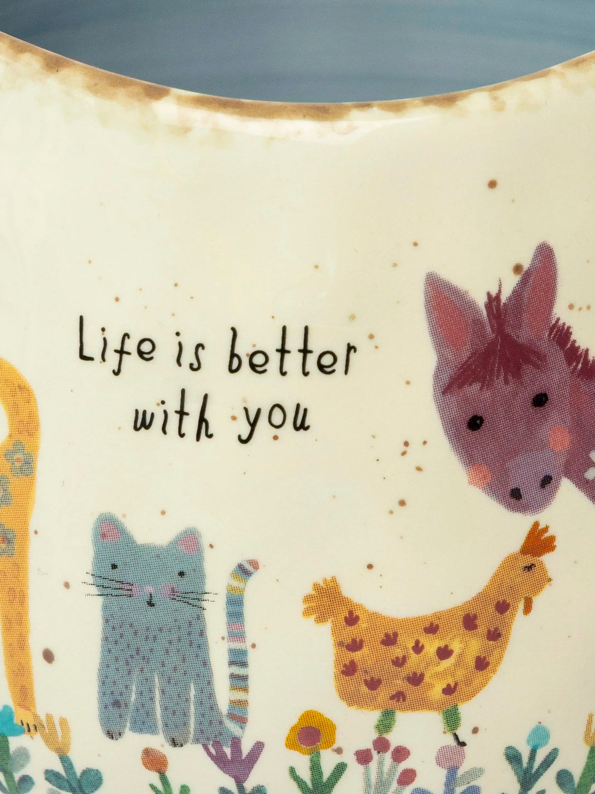Artisan Coffee Mug - Life Is Better With You