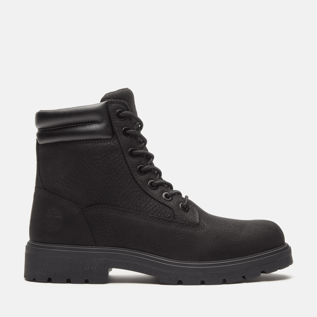 Mens Auburn Falls 6Inch Waterproof Boot TBL Black Nubuck HERO
