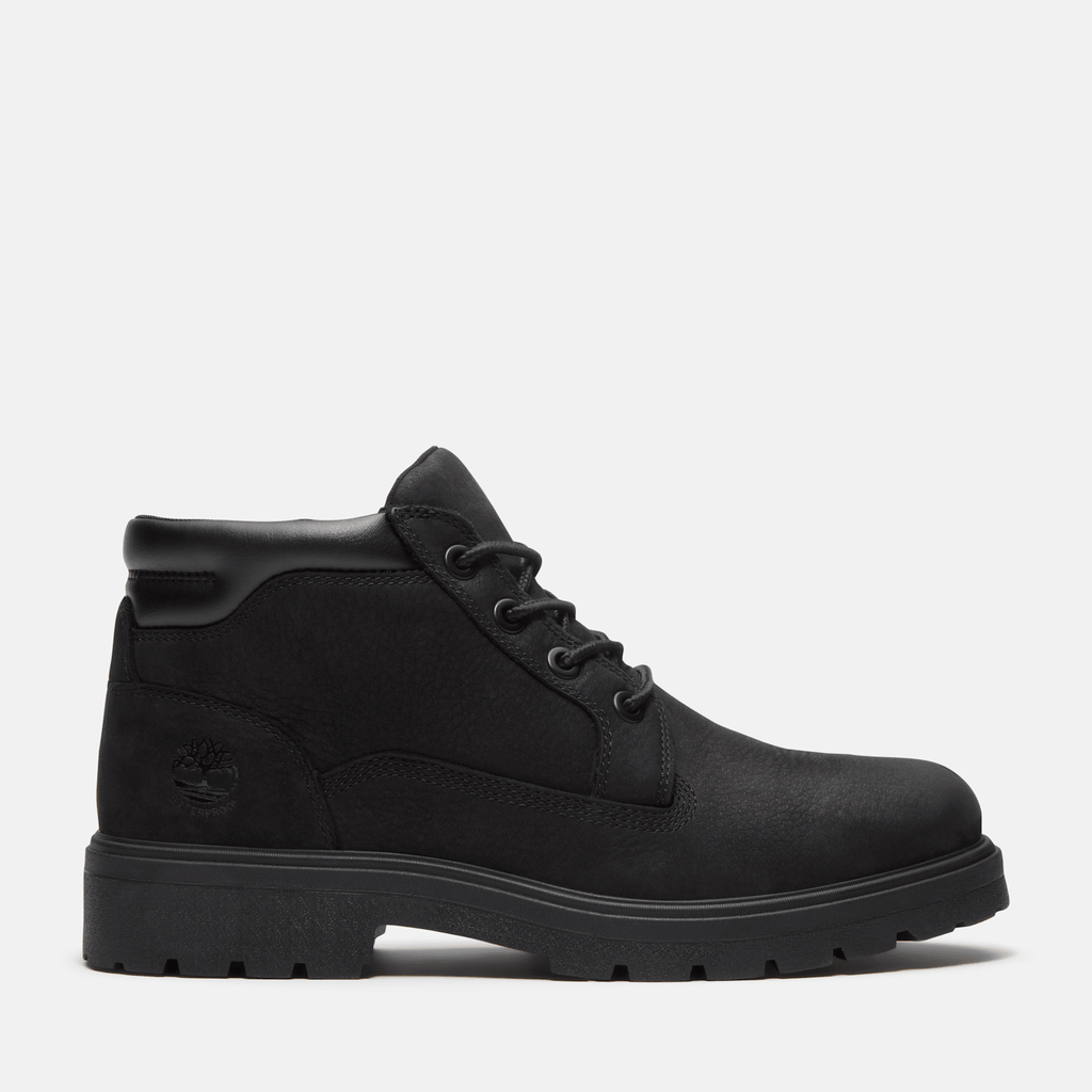 Mens Auburn Falls Waterproof Chukka Boot TBL Black Nubuck HERO