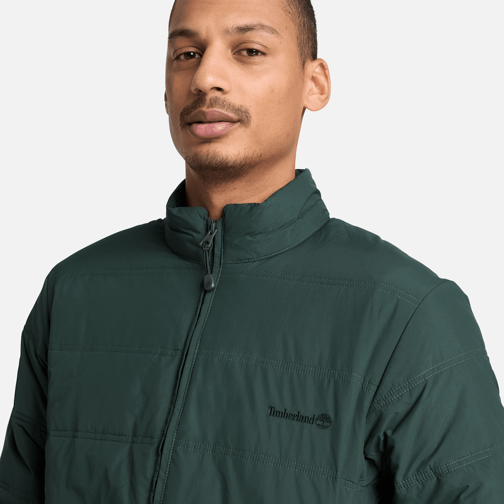 Mens Axis Peak Water Repellent Puffer Jacket TBL Dark Teal ALT3