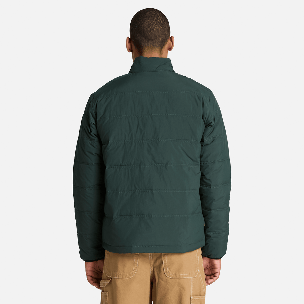 Mens Axis Peak Water Repellent Puffer Jacket TBL Dark Teal ALT8