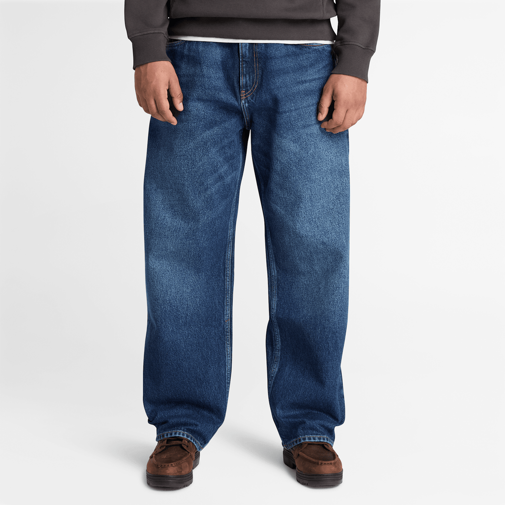 Mens Baggy Denim Pant TBL Midnight Sky Wash ALT1
