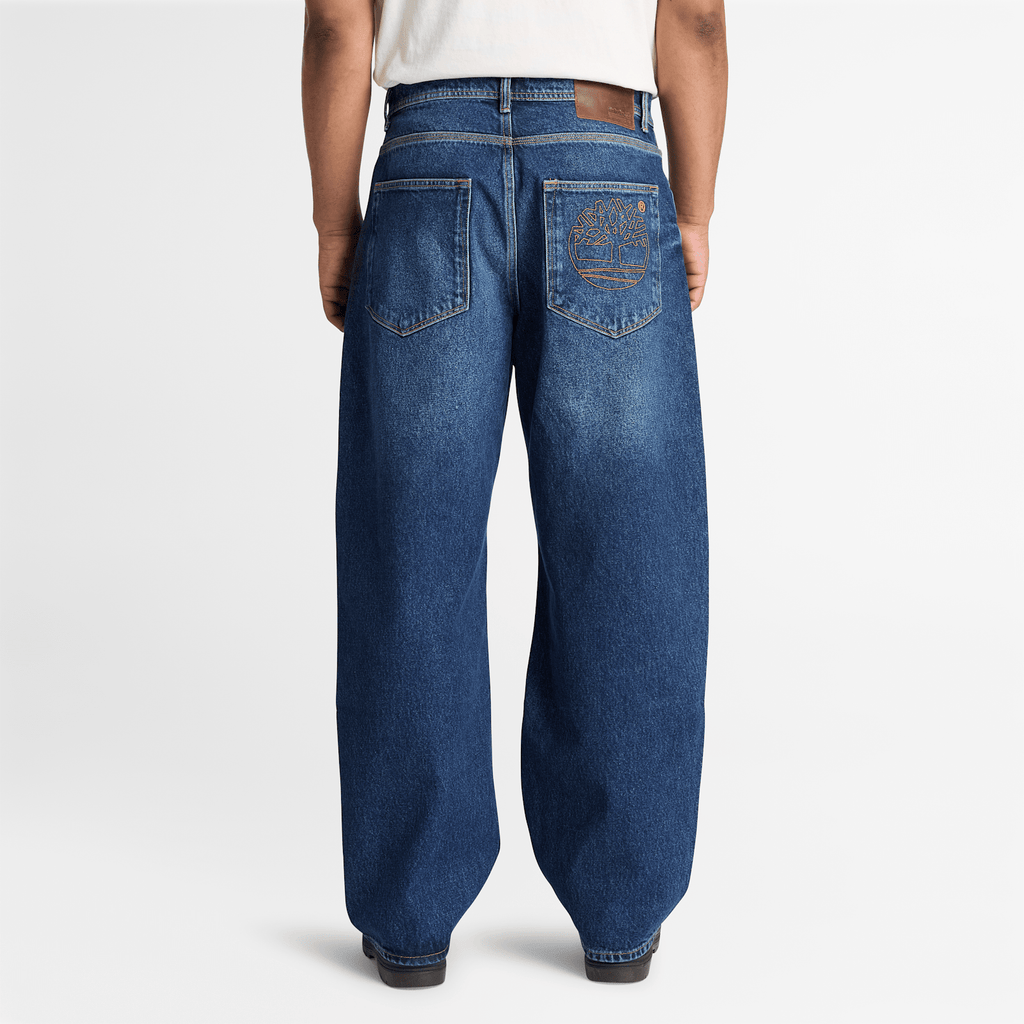 Mens Baggy Denim Pant TBL Midnight Sky Wash ALT8