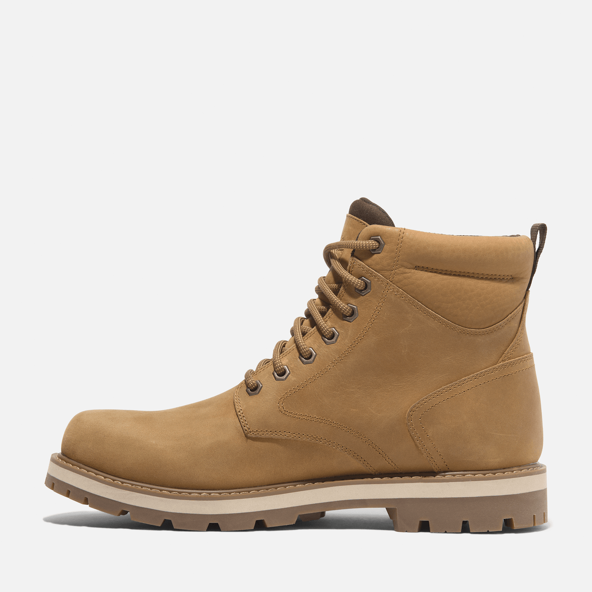 Mens Britton Road Mid LaceUp Waterproof Boot TBL Wheat FullGrain ALT6