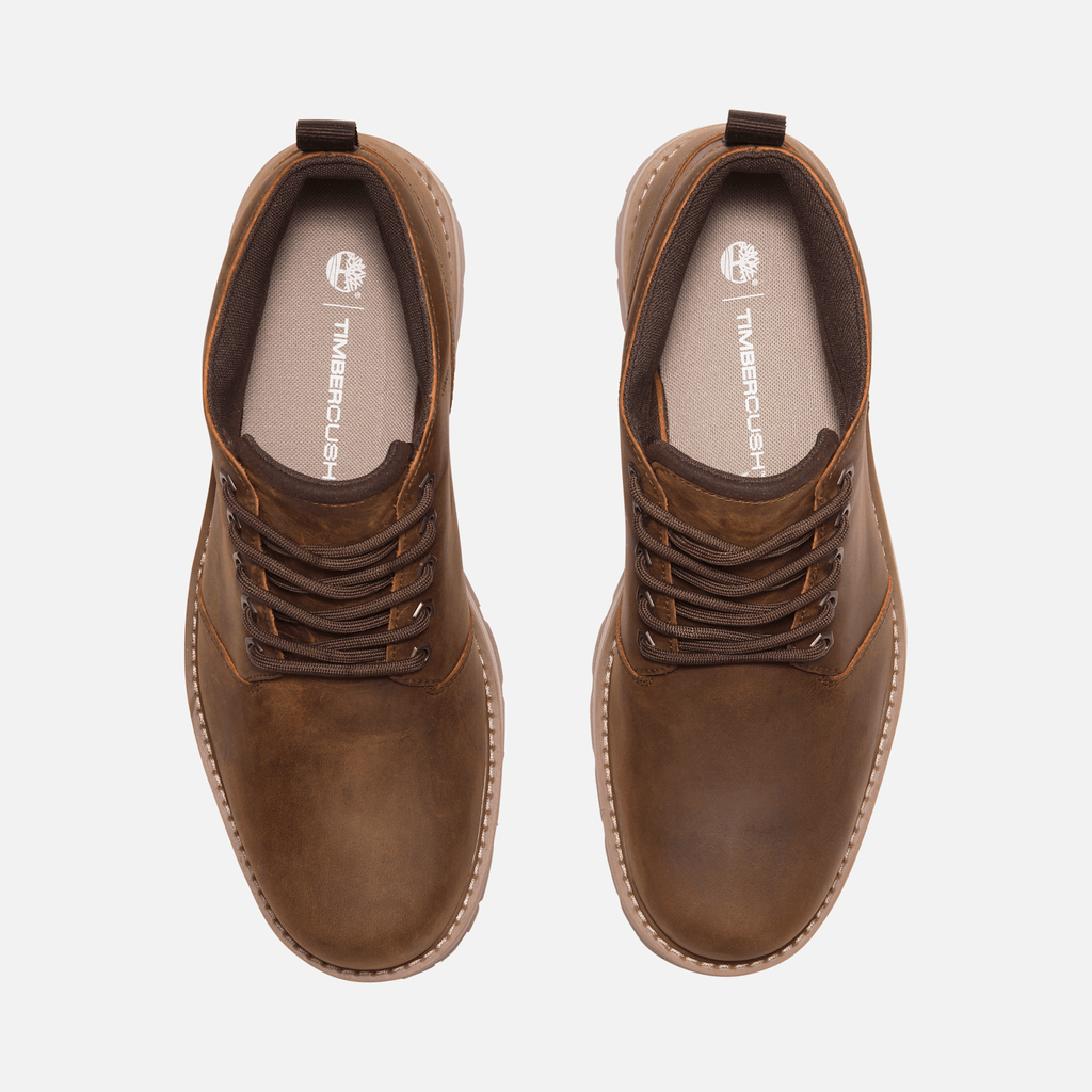 Mens Britton Road Mid Waterproof Chukka Boot TBL Rust FullGrain ALT2