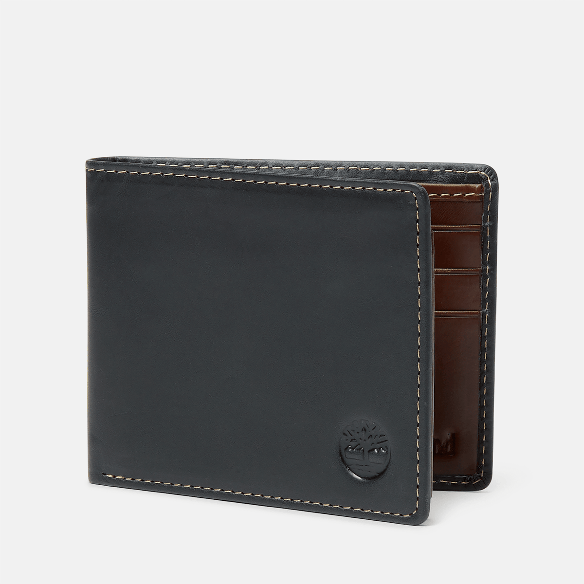 Mens Coulton Leather Passcase TBL Black HERO