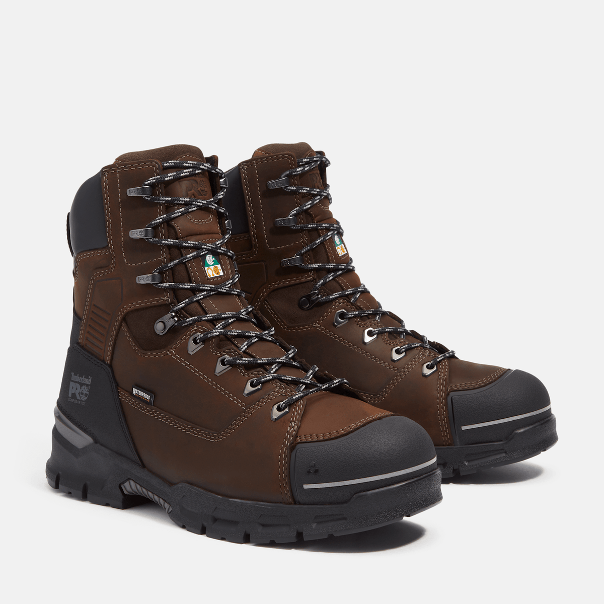 Mens Endurance EV CSA 8 Composite Waterproof Insulated Work Boot TBL Medium Brown FullGrain ALT4