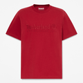 Mens Established 1973 Embroidered ShortSleeve TShirt TBL Rhythmic Red HERO