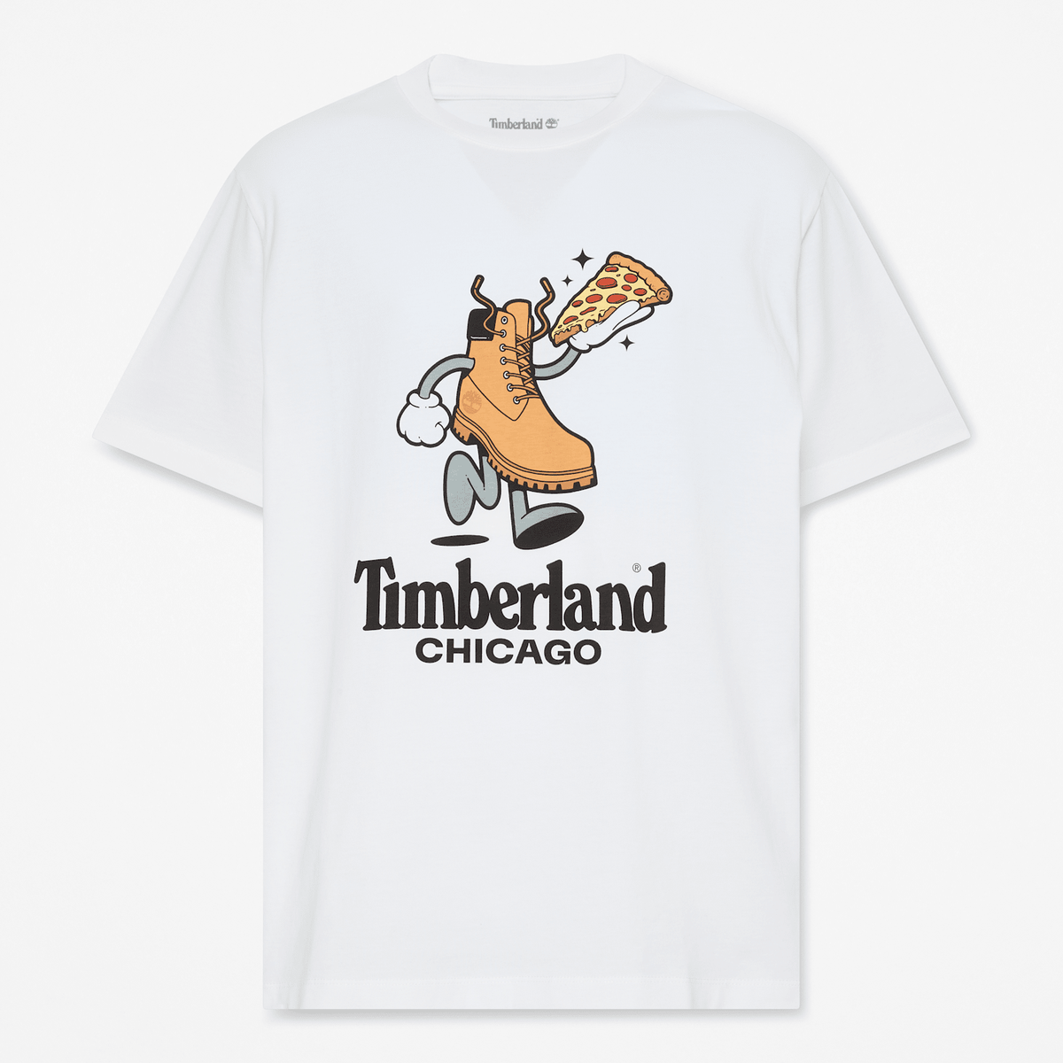 Mens Graphic City TShirt TBL Chicago White HERO