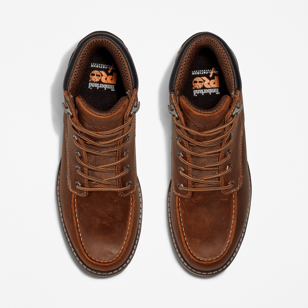 Mens Irvine 6 Work Boot TBL Brown ALT2