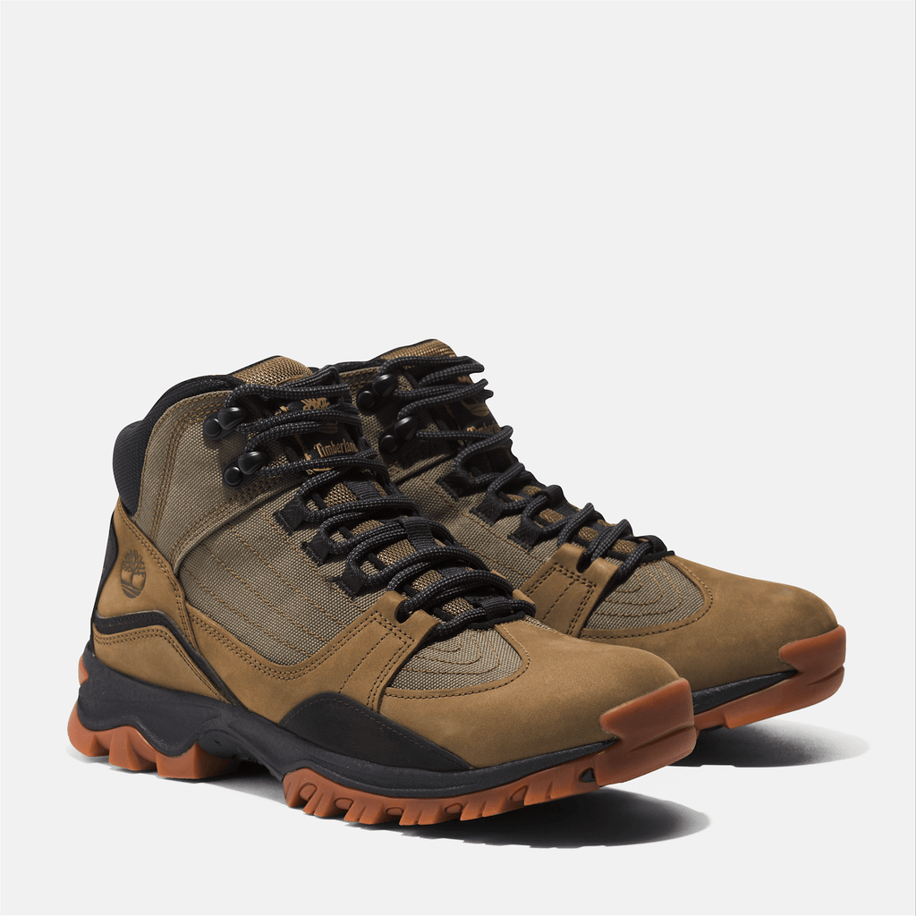 Mens Mt Maddsen Mid Hiking Boot TBL Olive Nubuck ALT4
