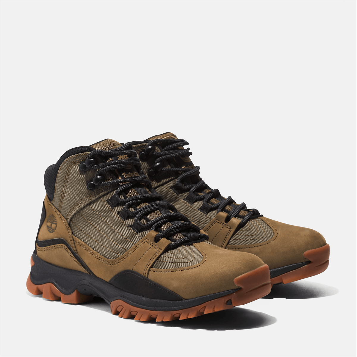 Mens Mt Maddsen Mid Hiking Boot TBL Olive Nubuck ALT4