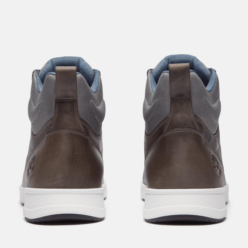 Mens Parker Street HighTop Sneaker TBL Dark Grey FullGrain ALT5