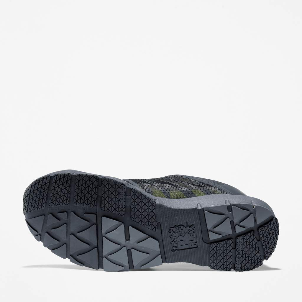 Mens Radius Composite Toe Work Sneaker TBL Black HiVis ALT3