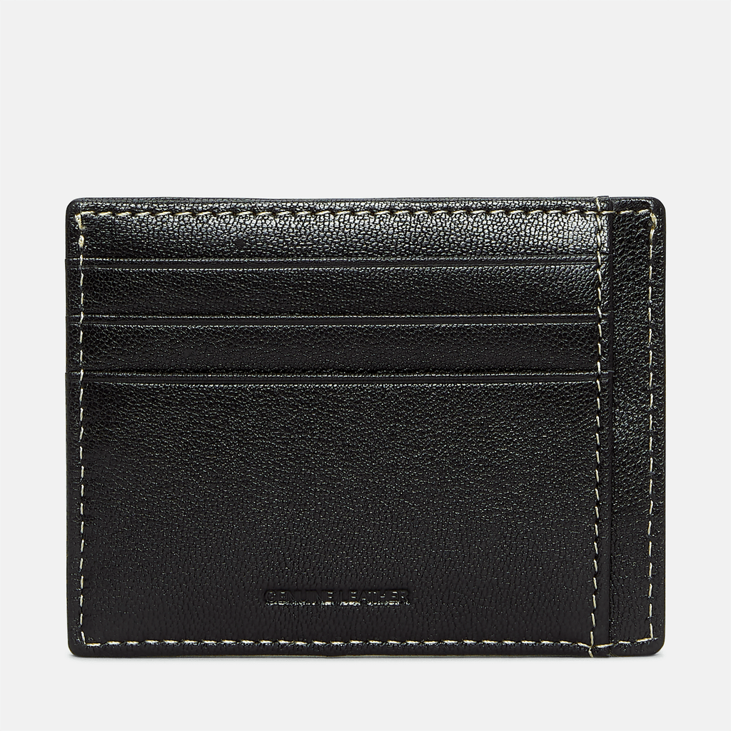 Mens Ripley Leather Card Case TBL Black ALT1