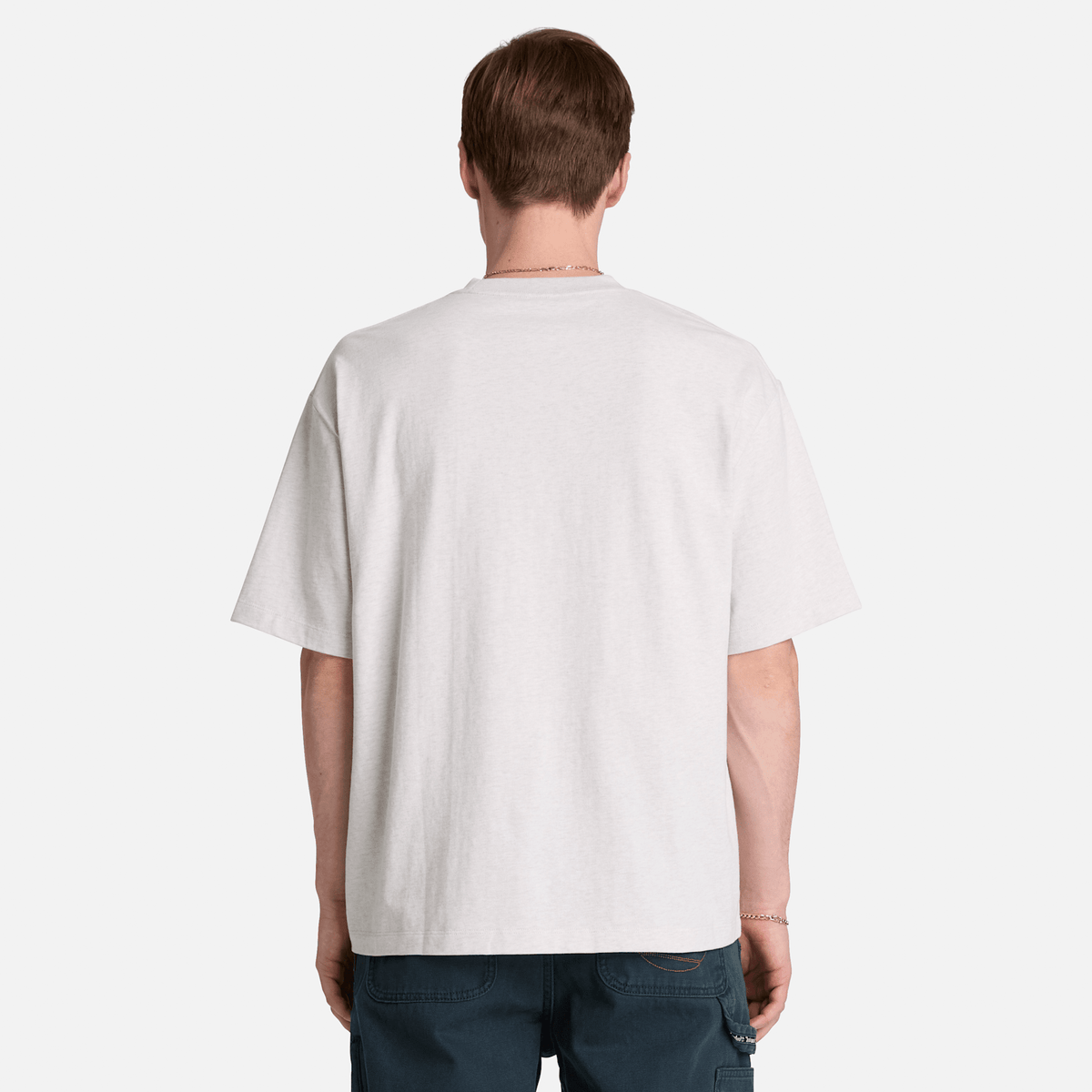 Mens Shorewood Heavyweight ShortSleeve TShirt TBL Light Oatmeal Heather ALT8