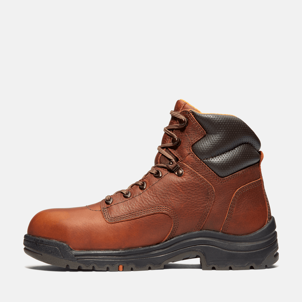 Mens TiTAN 6 Alloy Toe Work Boot TBL Brown ALT6