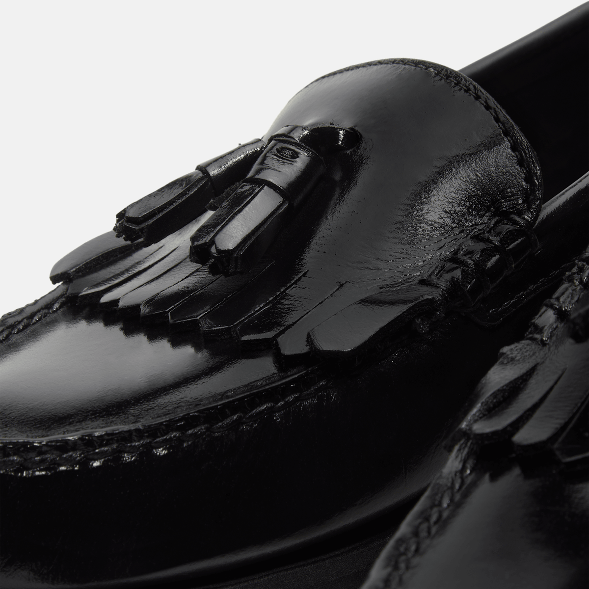 Mens Timberland Authentic Loafer TBL Black FullGrain ALT8
