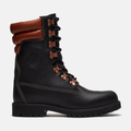 Mens Timberland Heritage Waterproof Super Boot TBL Black FullGrainRust HERO