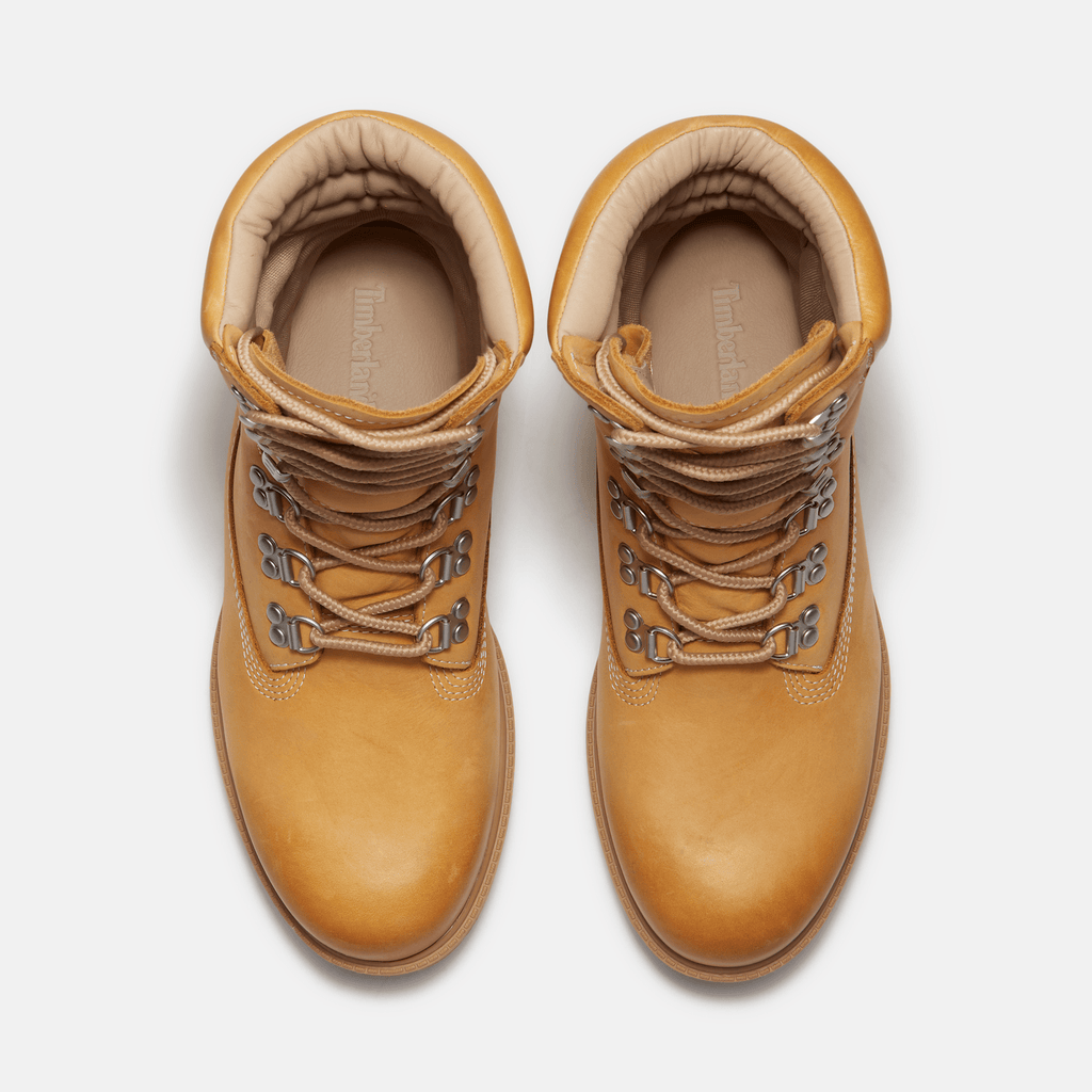 Mens Timberland Heritage Waterproof Super Boot TBL Wheat Nubuck ALT2
