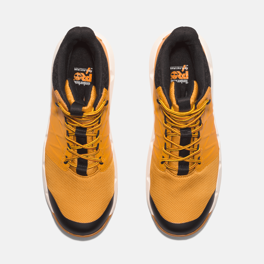 Mens Timberland PRO Morphix Outdoor 6 Waterproof CompToe Work Boot TBL Wheat ALT2