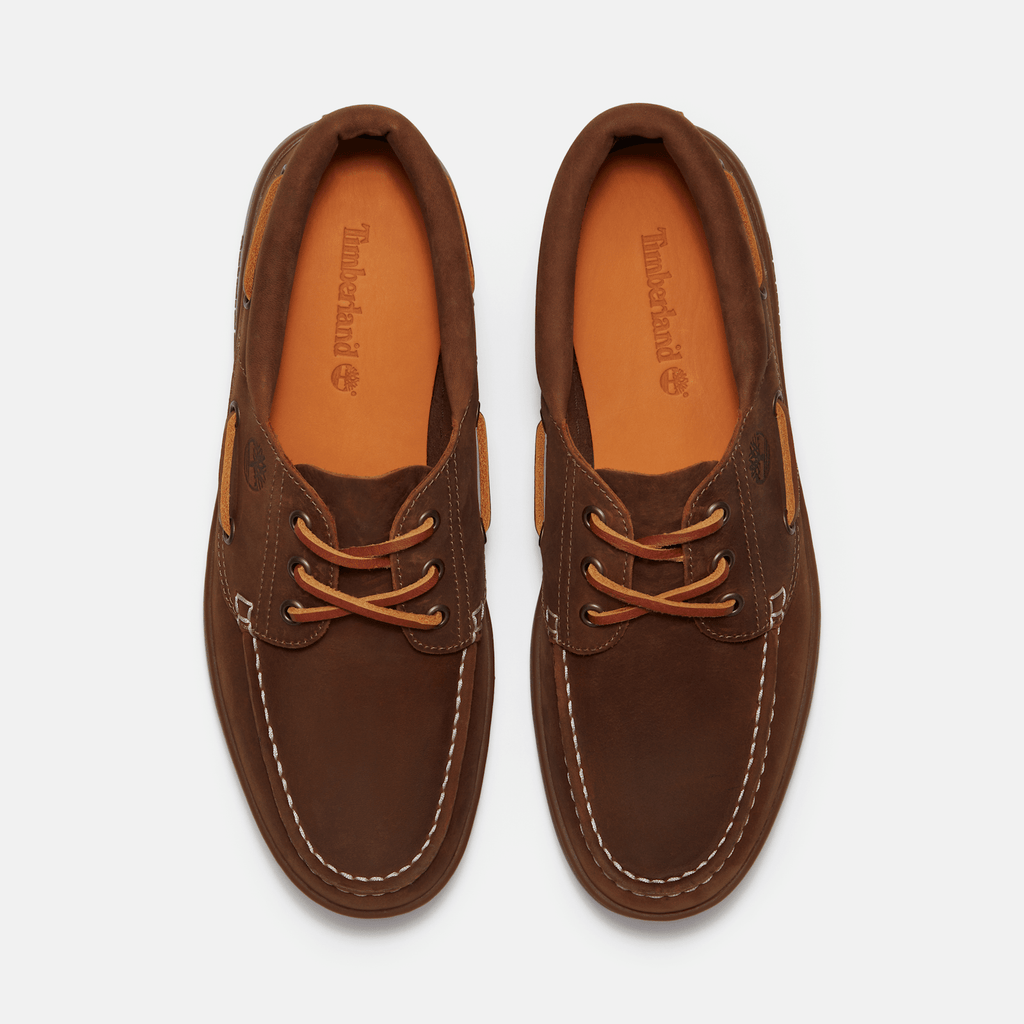 Mens Timberland Portofino Pier Boat Shoe TBL Taupe FullGrain ALT2