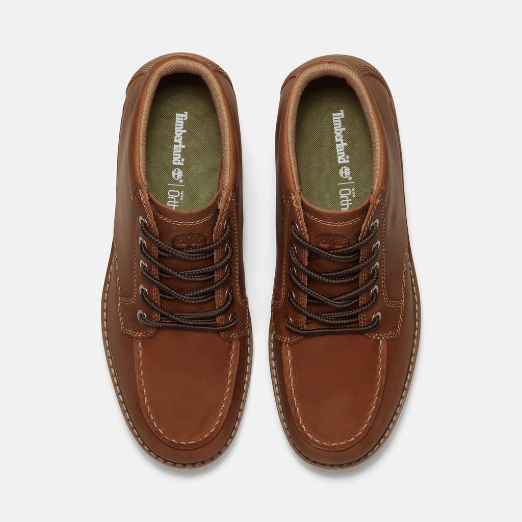 Mens Timberland Redwood Edge Essential Chukka Boot TBL Brown FullGrain ALT2