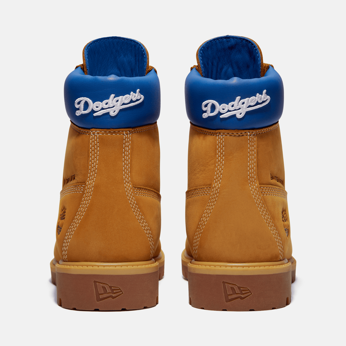 Mens Timberland x New Era Dodgers 6Inch Waterproof Boot TBL Wheat Dodgers ALT5