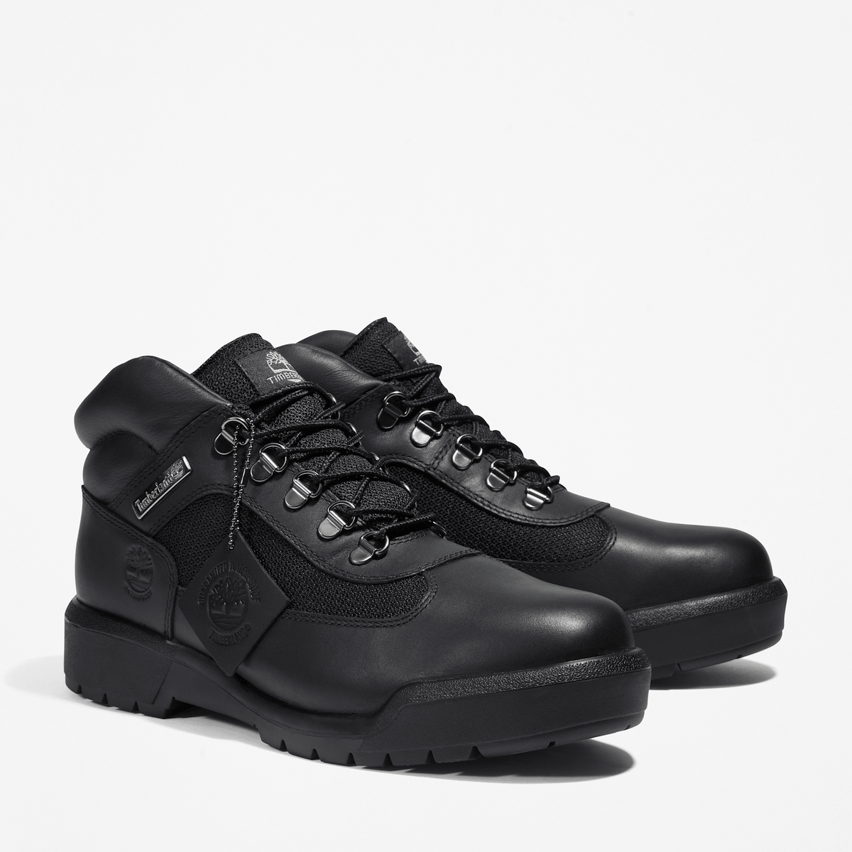 Mens Waterproof Field Boot TBL Black FullGrain ALT4