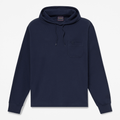 Mens Wharf River Waffle Hoodie TBL Dark Sapphire HERO