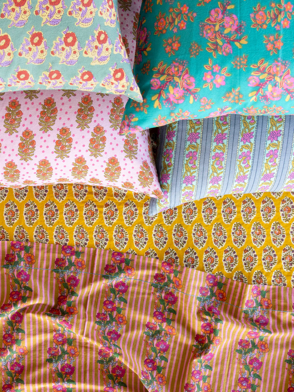 Mix & Match Cotton Fitted Sheet - Golden Marigold