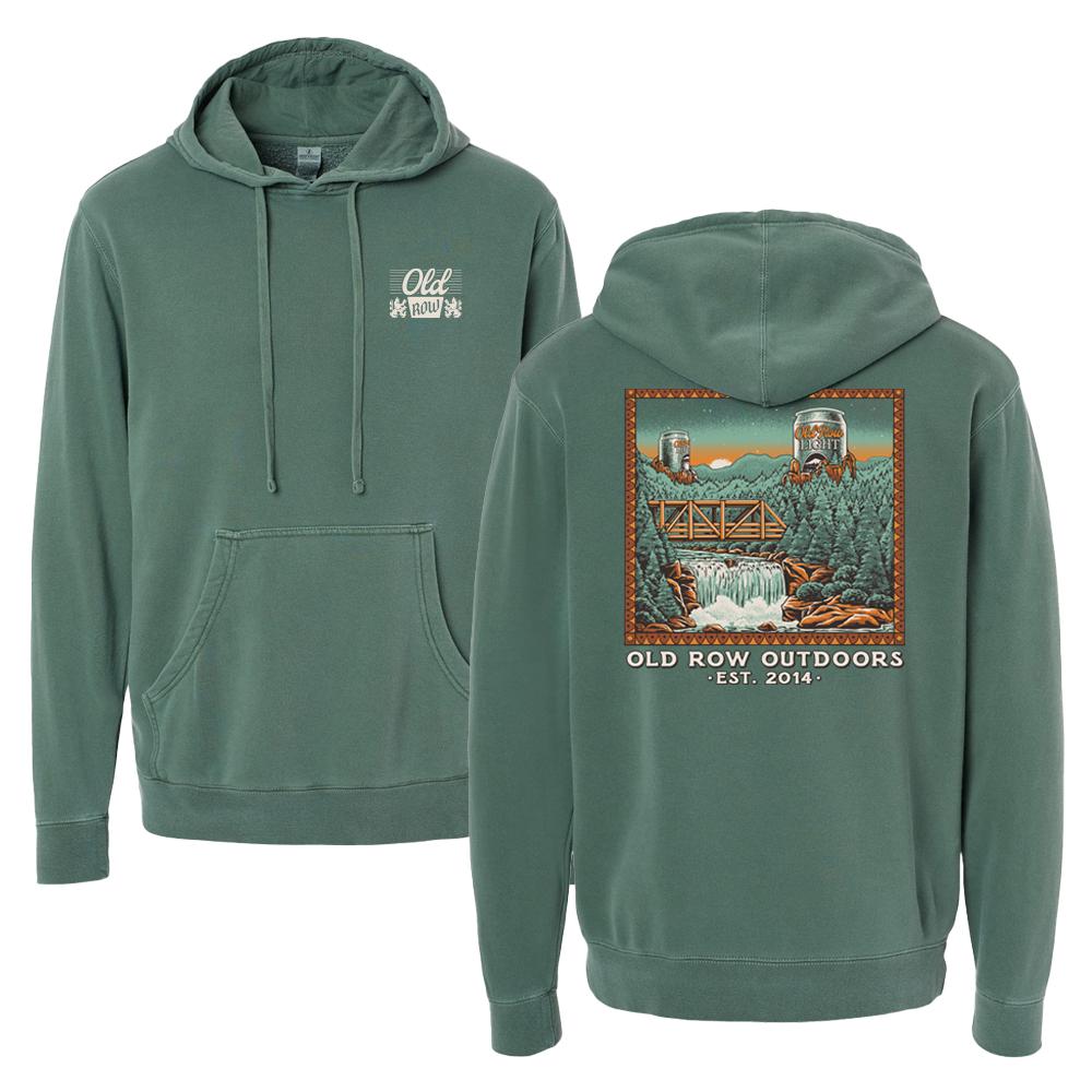 The Beer Mountains Pigment Dyed Premium Hoodie