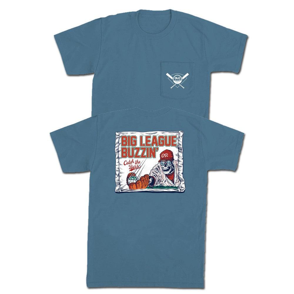Big League Buzzin' Pocket Tee