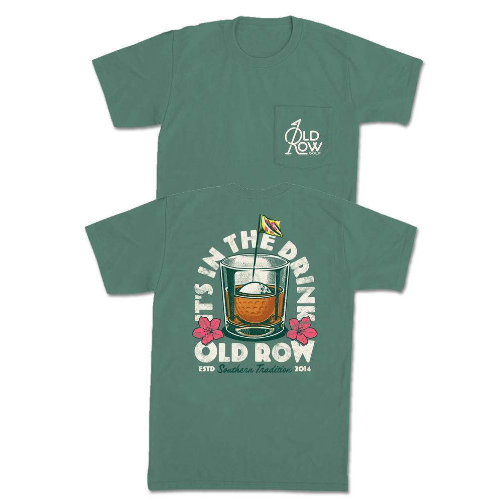It's In The Drink Azalea Pocket Tee