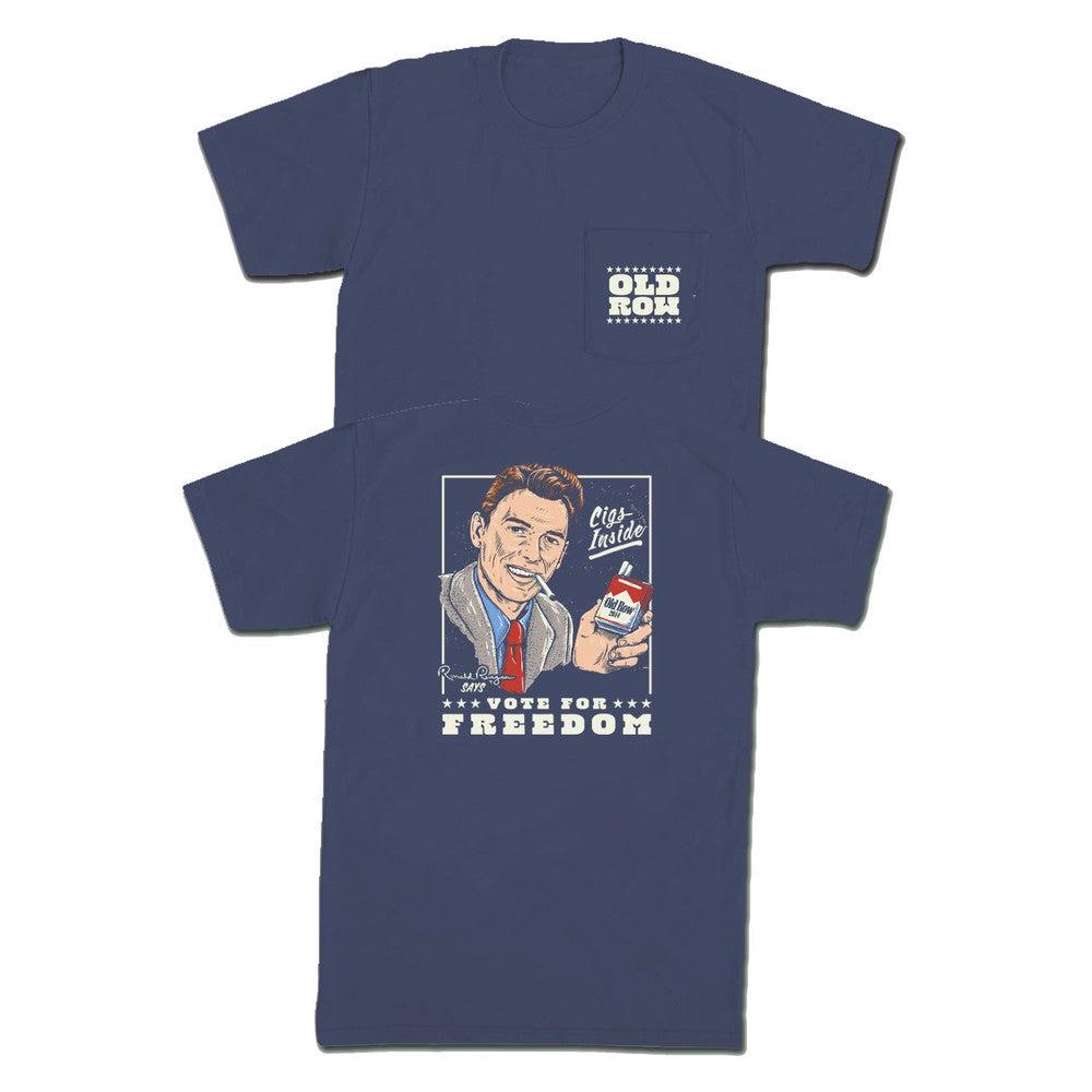 Cigs Inside Reagan 2.0 Pocket Tee